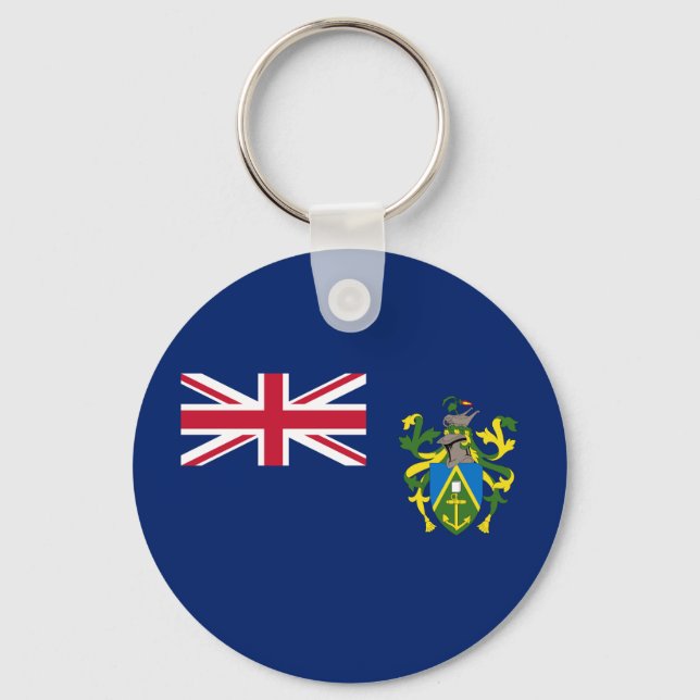 Chaveiro Bandeira das Ilhas Pitcairn (Frente)
