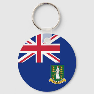 Chaveiro Bandeira das Ilhas Virgens Britânicas