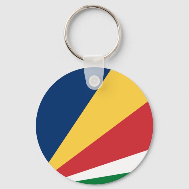 Chaveiro Bandeira das Seicheles (Frente)