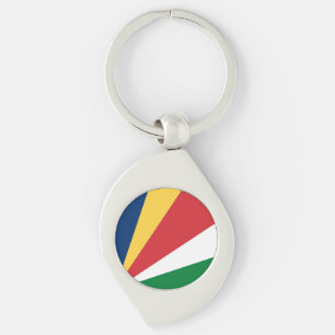 Chaveiro Bandeira das Seychelles