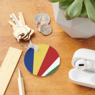 Chaveiro Bandeira das Seychelles