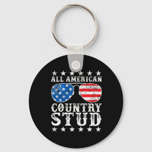 Chaveiro Bandeira de All American Stuboy Country 4 De Julho