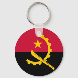 Chaveiro Bandeira de Angola