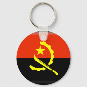 Chaveiro Bandeira de Angola