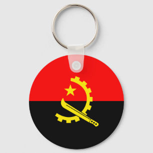 Chaveiro Bandeira de Angola