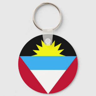Chaveiro Bandeira de Antígua e de Barbuda