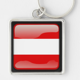 Chaveiro Bandeira de Áustria