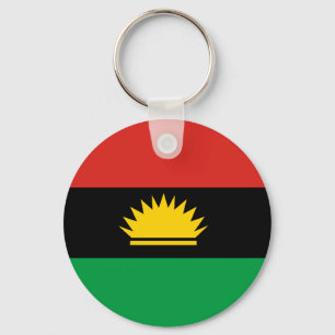 Chaveiro Bandeira de Biafra (Bịafra)