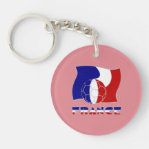 Bandeira de Bola de Futebol Francesa