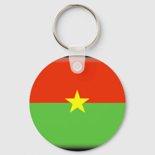 Chaveiro Bandeira de Burkina Faso