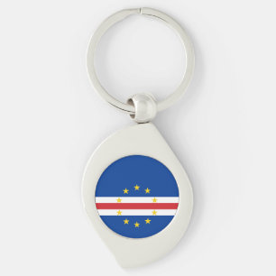 Chaveiro Bandeira de Cabo Verde