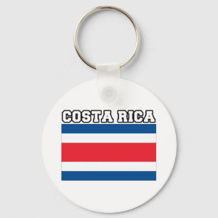Chaveiro Bandeira de Costa Rica