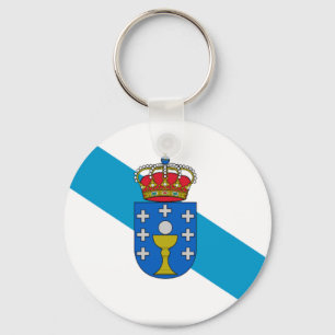 Chaveiro Bandeira de Galiza (espanha)