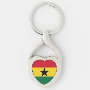 Chaveiro Bandeira de Gana