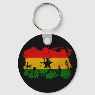 Chaveiro Bandeira de Ghana