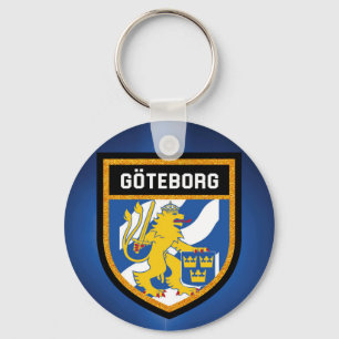 Chaveiro Bandeira de Gothenburg