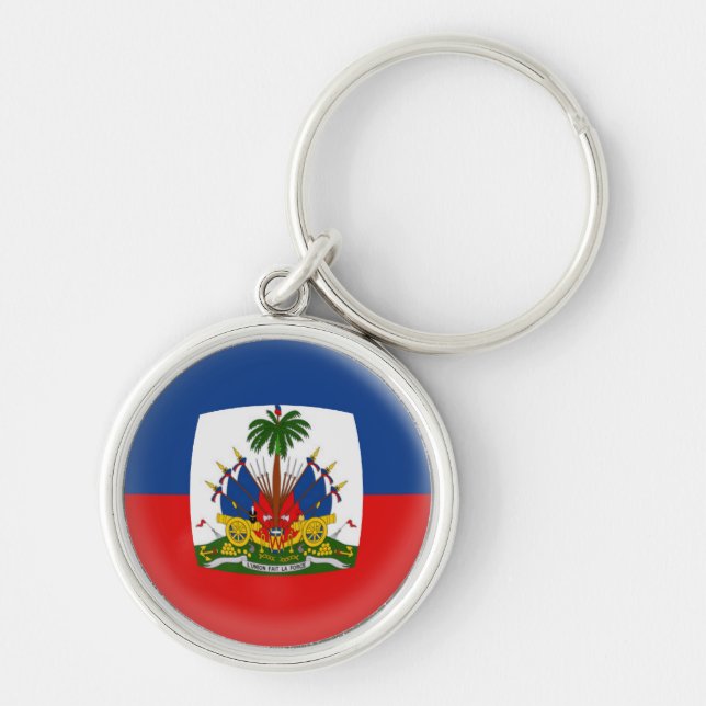 Chaveiro Bandeira de Haiti do Keyring (Frente)
