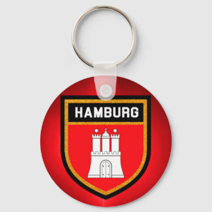 Chaveiro Bandeira de Hamburgo