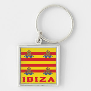 Chaveiro Bandeira de Ibiza, ESPANHA