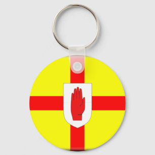 Chaveiro Bandeira de Irlanda do Norte (Ulster)