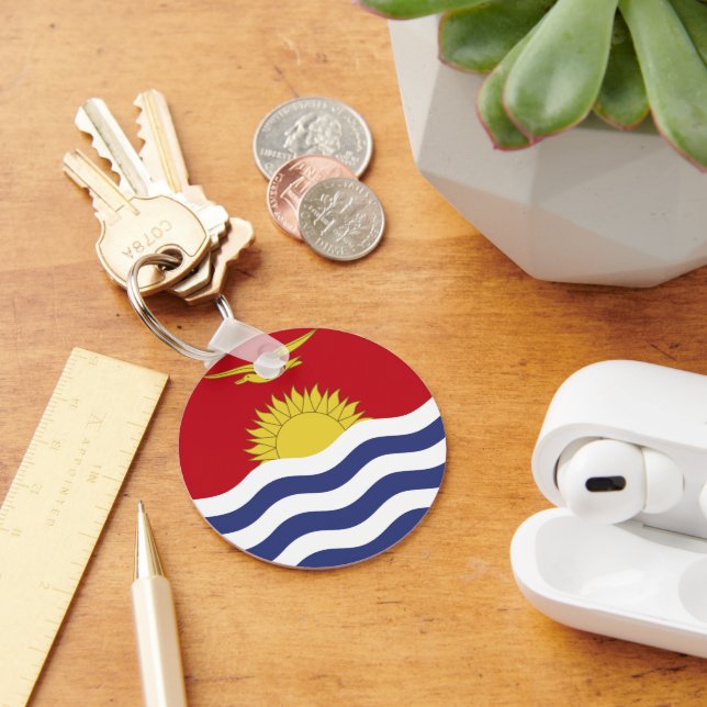 Chaveiro bandeira de Kiribati (Mesa)