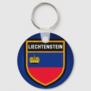 Chaveiro Bandeira de Liechtenstein