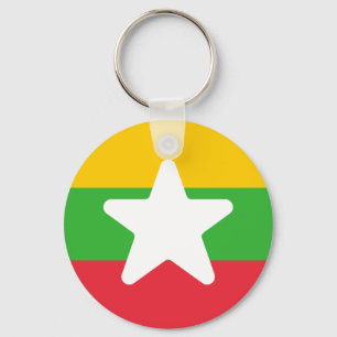 Chaveiro Bandeira de Mianmar