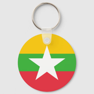 Chaveiro Bandeira de Mianmar