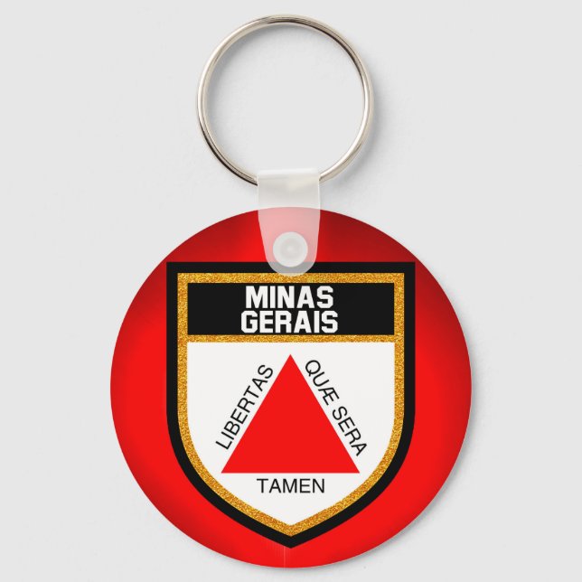 Chaveiro Bandeira de Minas (Frente)