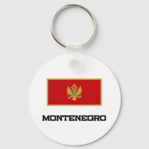 Chaveiro Bandeira de Montenegro