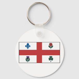 Chaveiro Bandeira de Montreal Quebeque