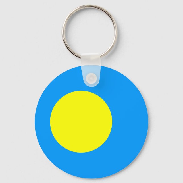 Chaveiro Bandeira de Palau (Frente)