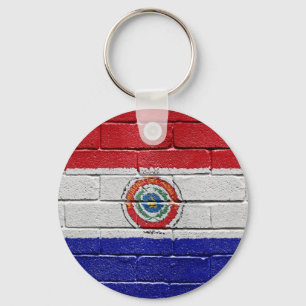 Chaveiro Bandeira de Paraguai