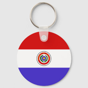 Chaveiro Bandeira de Paraguai