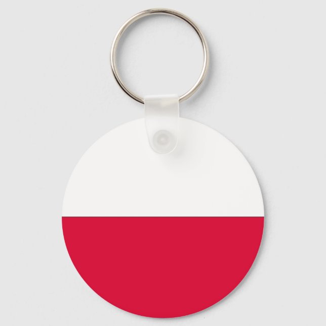 Chaveiro Bandeira de Polônia (Frente)