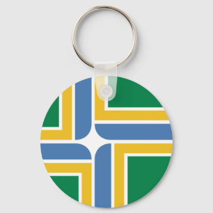 Chaveiro Bandeira de Portland, Oregon