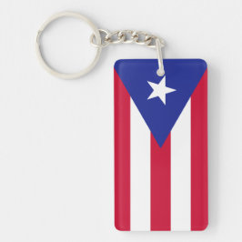 Chaveiro Bandeira de Porto Rico