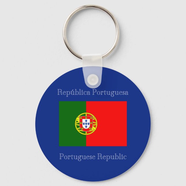 Chaveiro Bandeira de Portugal (Frente)