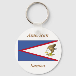 Chaveiro Bandeira de Samoa Americanas
