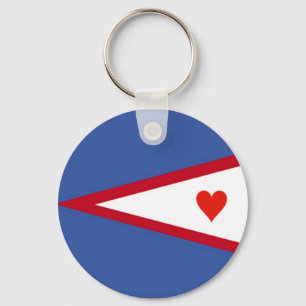 Chaveiro Bandeira de Samoa Americanas