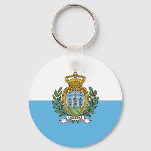 Chaveiro Bandeira de São Marinho