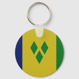 Chaveiro bandeira de São Vicente 