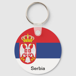 Chaveiro Bandeira de Serbia