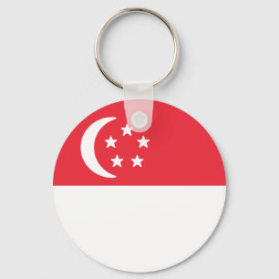 Chaveiro Bandeira de Singapura
