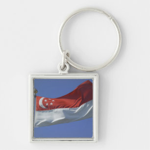 Chaveiro Bandeira de Singapura