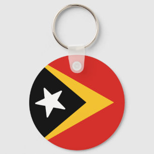 Chaveiro Bandeira de Timor-Leste