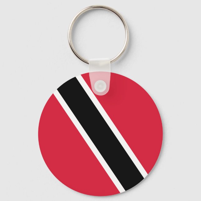 Chaveiro Bandeira de Trinidad e Tobago (Frente)