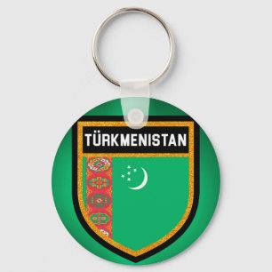 Chaveiro Bandeira de Turkmenistan