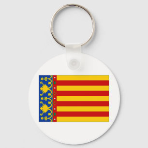 Chaveiro Bandeira de Valência da espanha