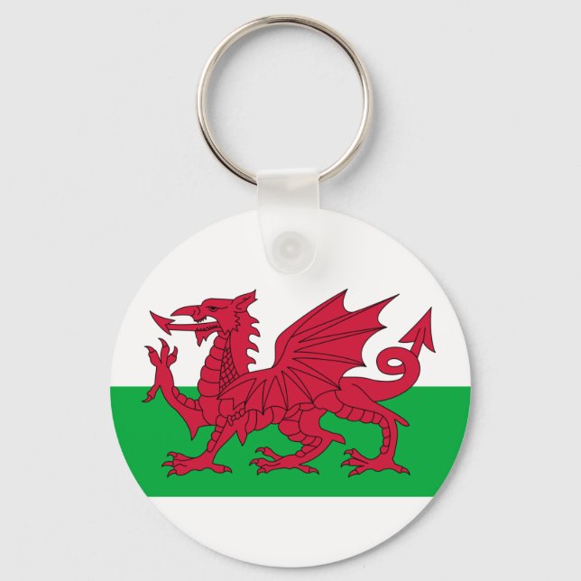 Chaveiro bandeira de wales (Frente)